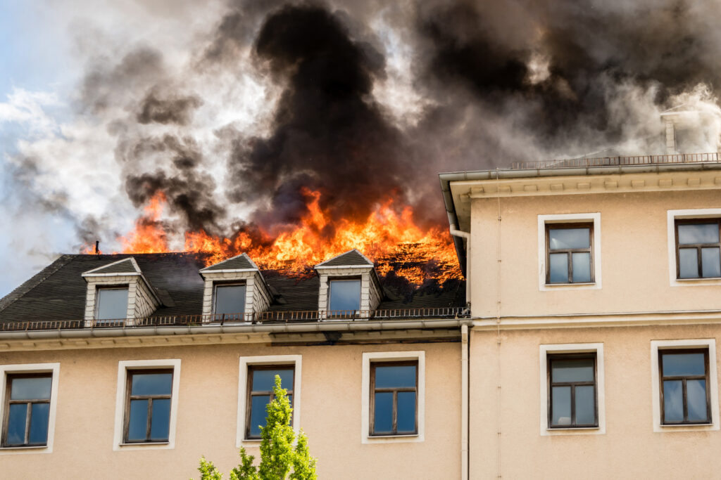 fire damage restoration