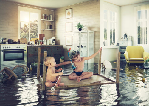 water damage restoration in home