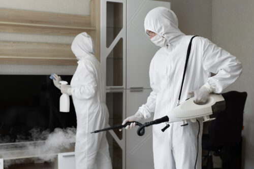 cleaning and sanitizing